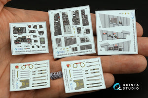 Quinta Studio QD+48371 F-4E avec intérieur imprimé en 3D et coloré DMAS sur papier décalcomanie (Meng) (avec pièces en résine imprimées en 3D) 1/48 – Bild 3