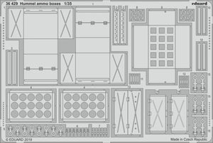 Eduard BIG3597 Hummel 1/35 TAMIYA – zdjęcie 2