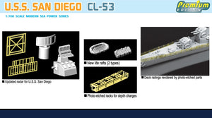 Dragon 7052 USS San Diego CL-53 1/700 – image 3
