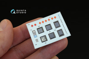 Intérieur imprimé en 3D et coloré sur papier décalcomanie pour le MRAP Typhoon-K de Quinta Studio QD35005 (pour les maquettes Zvezda) à l&amp;#39;échelle 1/35  – immagine 3