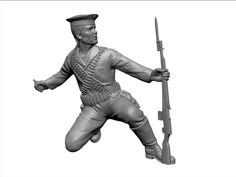 Zvezda 6146 Infanterie navale soviétique (Art de la tactique) 1/72  – imagen 6