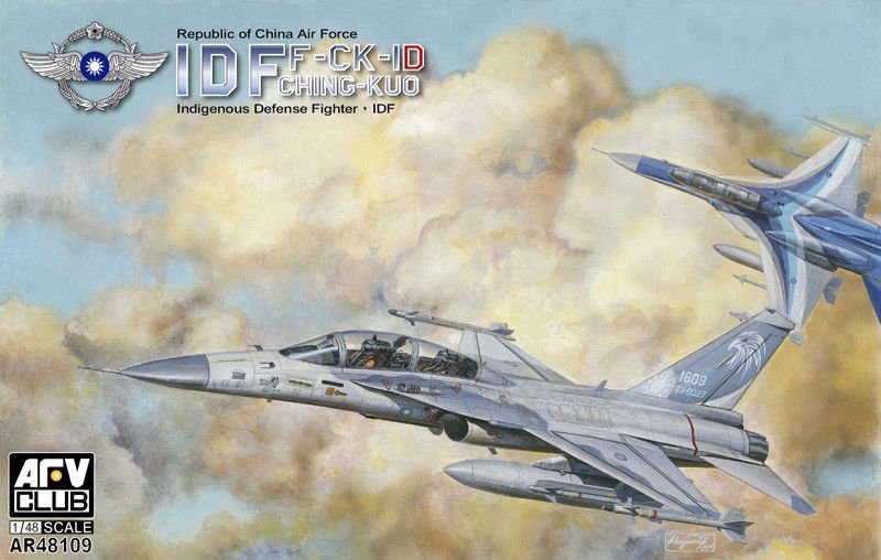 AFV Club AR48109 IDF F-CK-1D Ching-Kuo (Biplace) 1/48