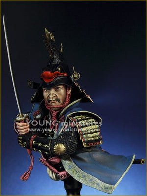 Young Miniatures YH1844 Seigneur de guerre Daimyo 1650 1/10 – Bild 4
