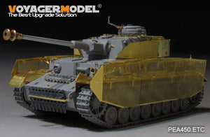Voyager modèle PEA450 WWII allemand Pz.Kpfw.IV Ausf.J &amp;quot;Thoma Shields&amp;quot; treillis métallique schürzen (dernière production) (POUR Boder 35008) 1/35 – imagen 2