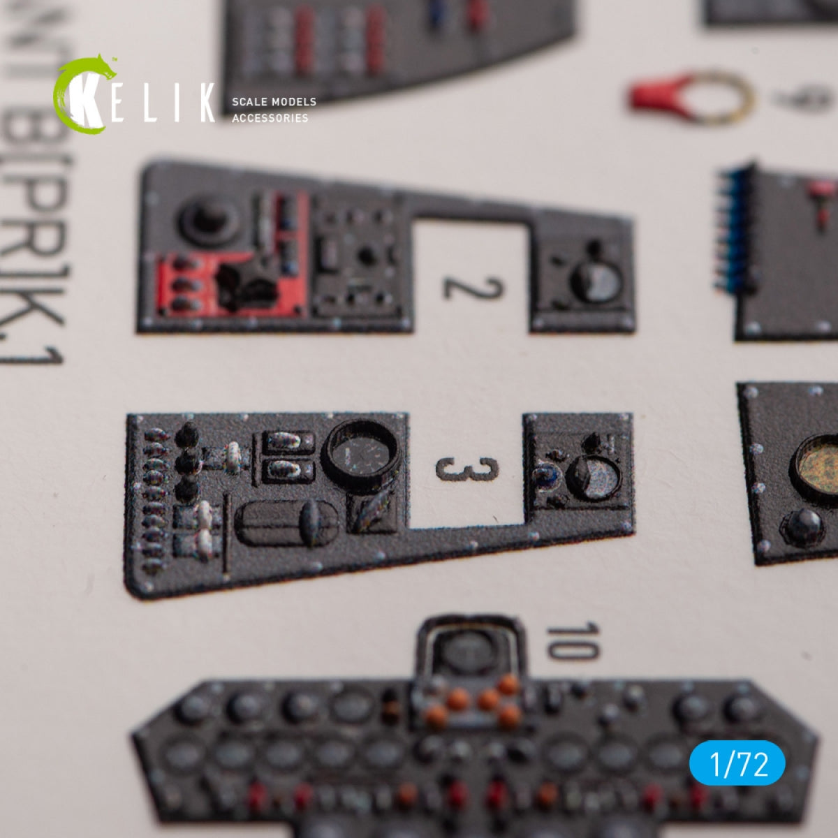 KELIK K72148 Décalcomanies 3D pour cockpit avant et intérieur de la maquette Airfix au 1/72 du Vickers Valiant B(PR)K.1 – image 6