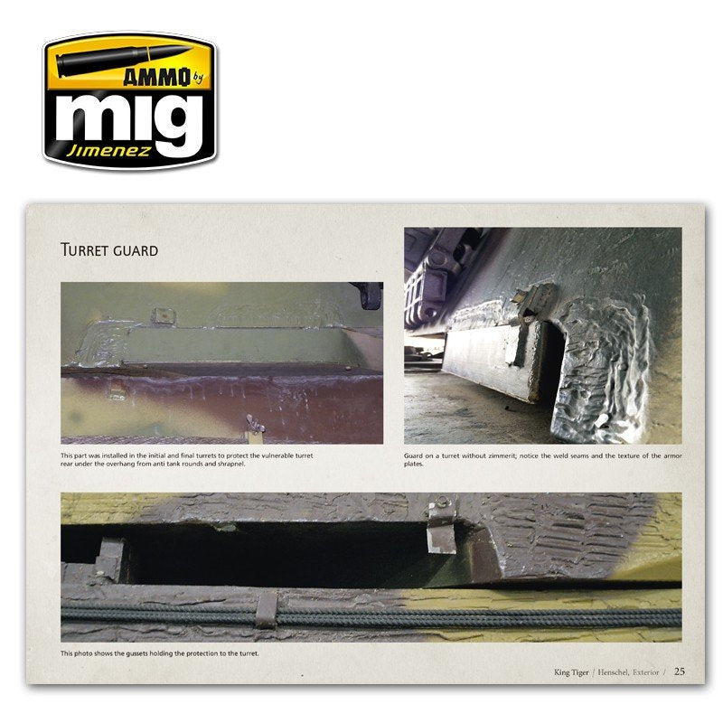 AMMO de Mig Jimenez 6022 KING TIGER - GUIDE DU MODÉLISTE VISUEL (Anglais) – Bild 8