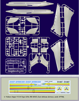 Roden 329 Vickers VC-10 Super type 1154 1/144  – imagen 2