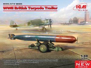 ICM 48405 Remorque à torpilles britannique de la Seconde Guerre mondiale 1/48