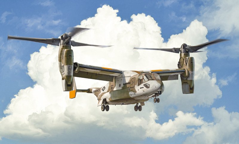 Italeri 1463 V-22A Balbuzard pêcheur 1/72 – image 2