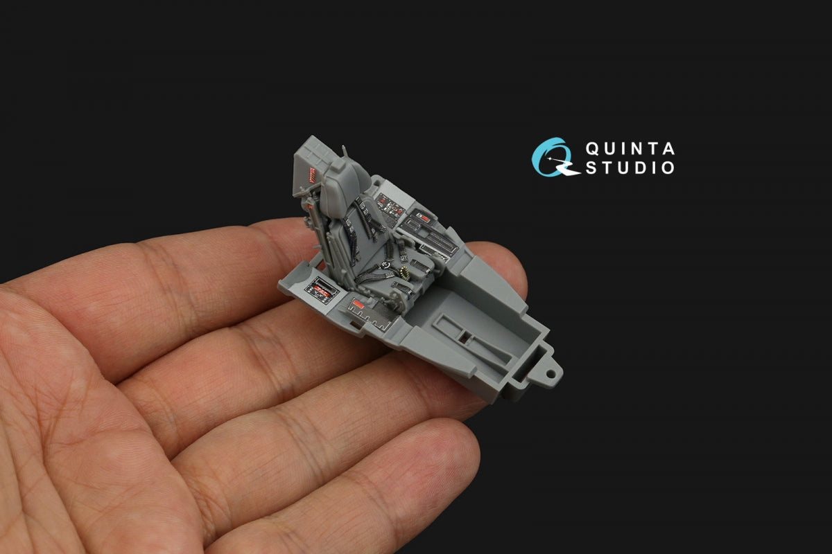 Intérieur imprimé en 3D et coloré sur papier décalcomanie Quinta Studio QD48288 F-35A (Tamiya) 1/48 – Bild 11