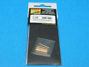 Aber A48 109 Set of 8 turned cal .50 (12,7mm) U.S. Browning M2 barrels for P-47 Thunderbolt 1/48 – zdjęcie 7