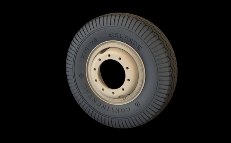 Panzer Art RE35-293 Roues de route Sd.Kfz 234 (Commercial A) 1/35 – immagine 2