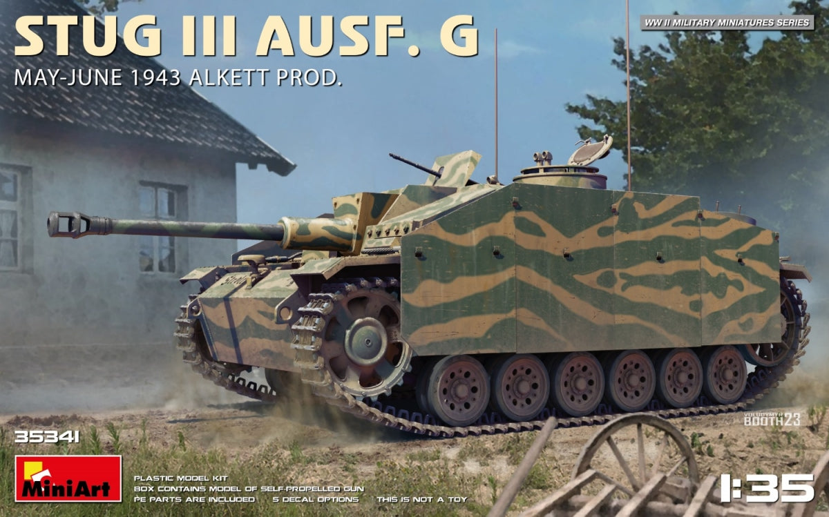 MiniArt 35341 STUG III AUSF. G MAI-JUIN 1943 ALKETT PROD. 1/35
