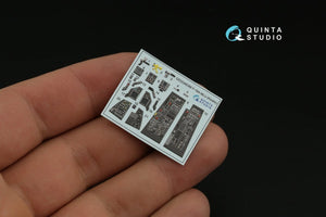 Intérieur imprimé en 3D et coloré sur papier décalcomanie Quinta Studio QD48388 F-16A MLU (Kinetic) à l&amp;#39;échelle 1/48 – immagine 5