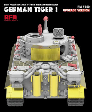 Maquette Rye Field Model 5140 Tiger I, version améliorée Wittmann Kursk 1943 (première production) à l&amp;#39;échelle 1/35 – immagine 3