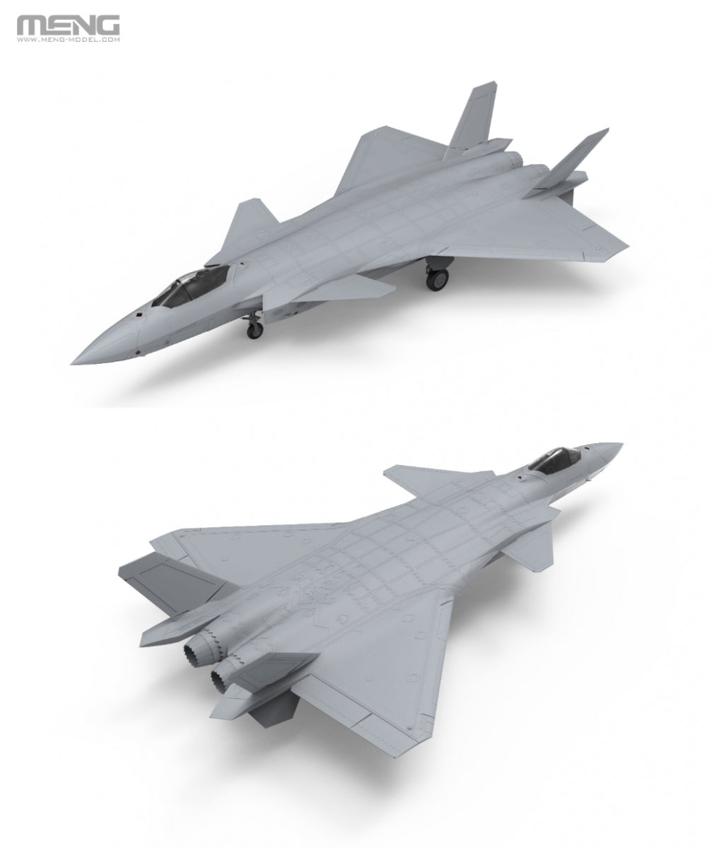 Meng LS-002 Chasseur furtif chinois J-20 1/48 – image 4