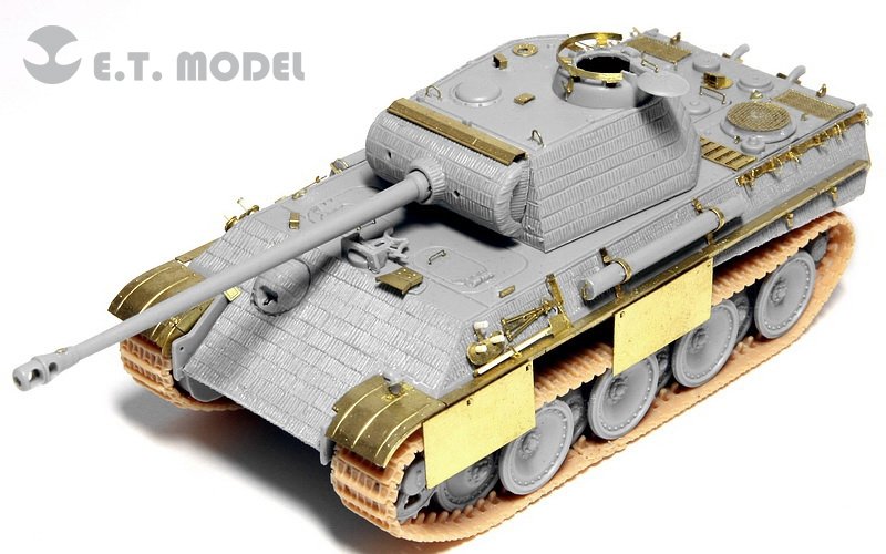 ET Model E72-009 WWII German Panther G For DRAGON Kit 1/72