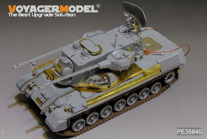 Maquette Voyager PE35840 Gepard A1 SPAAG allemand moderne de base pour TAKOM 2044 au 1/35 – immagine 2