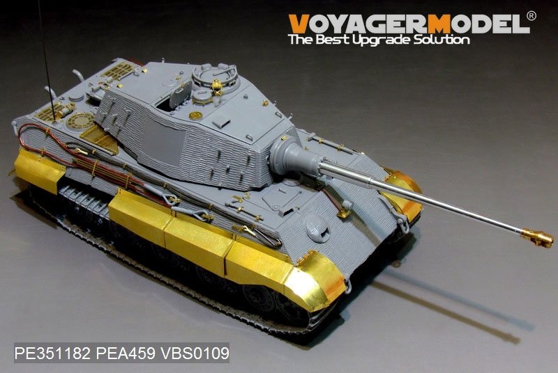 Maquette Voyager PE351182 Char King Tiger allemand de la Seconde Guerre mondiale (tourelle Hensehel) (pour kit DRAGON/ZVEZDA) 1/35 – Bild 13