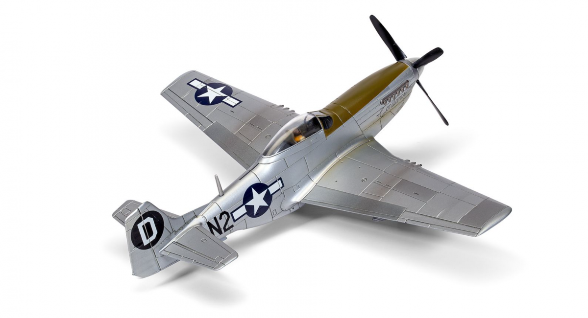Kit de démarrage Airfix 55013 - North American P-51D Mustang 1/72 – Bild 2