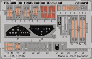 Eduard FE389 Bf 108B Week-end de Taïfun EDUARD 1/48