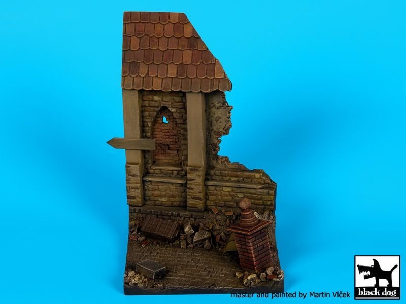 Black Dog D35066 Socle de maison en ruine 1/35 – image 5