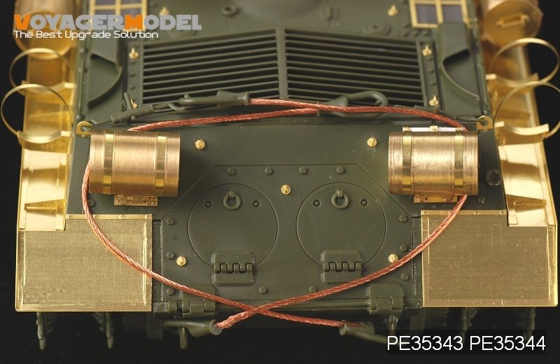 Voyager Model PE35343 WWII Russian JSU-152 Basic for TAMIYA 35303/DML 6803 1/35 – zdjęcie 8