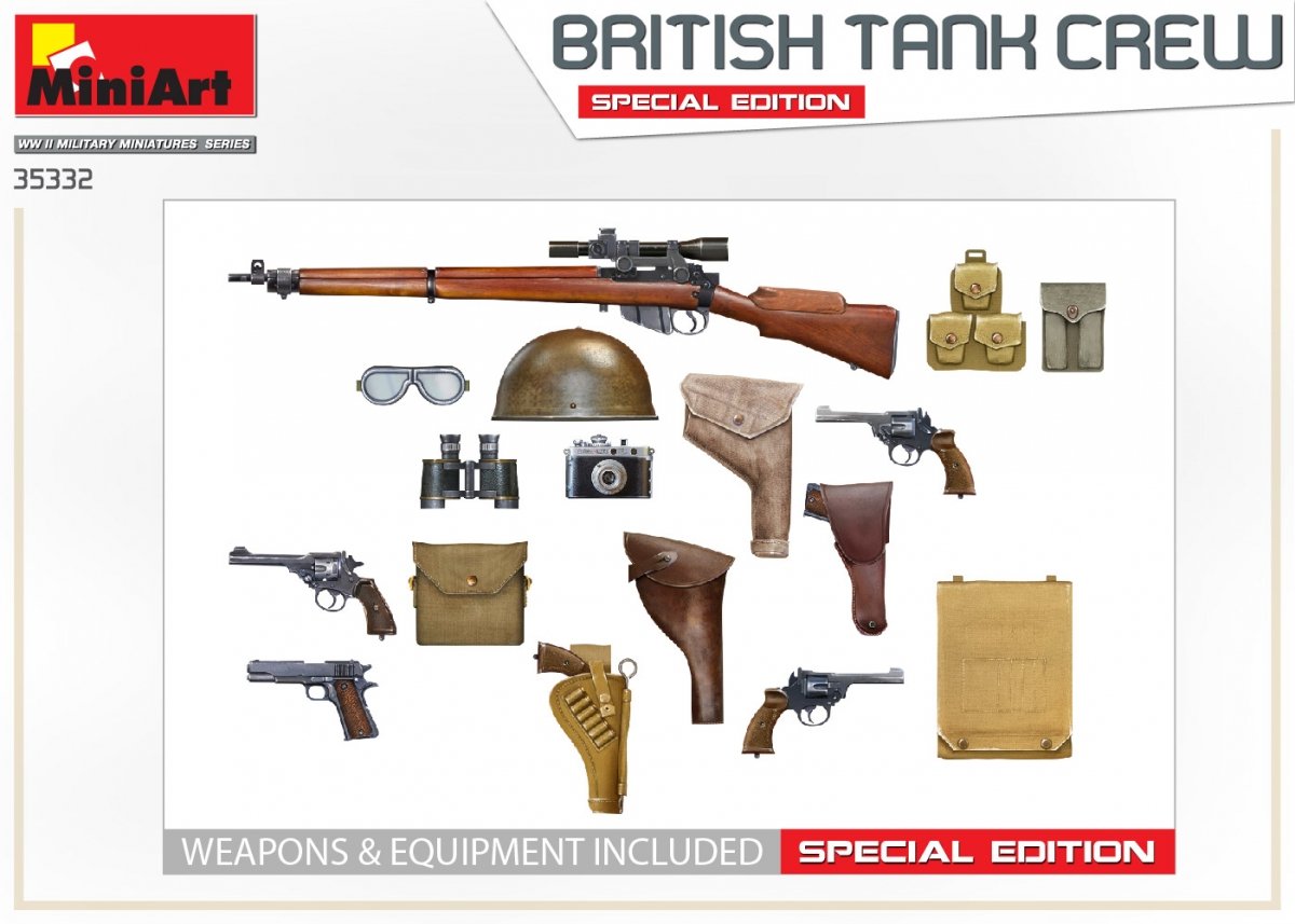 Miniart 35332 ÉQUIPAGE DE CHAR BRITANNIQUE. ÉDITION SPÉCIALE 1/35 – immagine 5