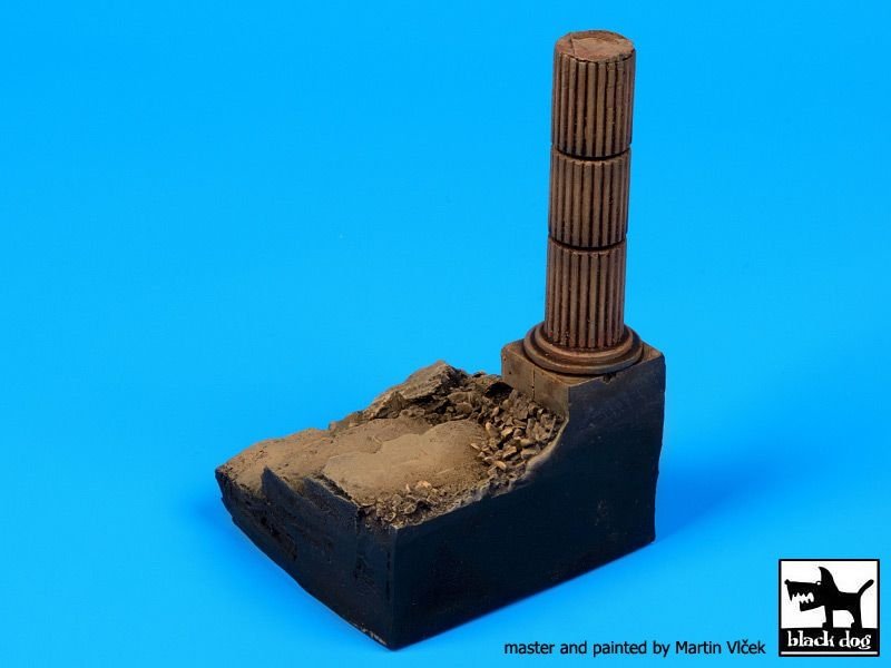Escalier Black Dog D35039 avec base de colonne 1/35 – immagine 2