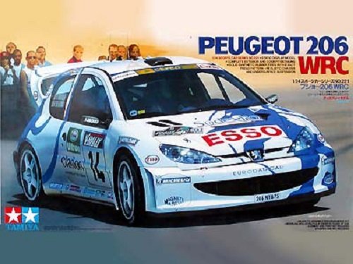 Tamiya 24221 Peugeot 206 WRC 1/24