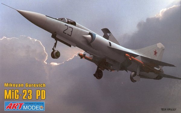 Art Model 7208 Mikoyan-Gurevich MiG-23 PD (1/72)