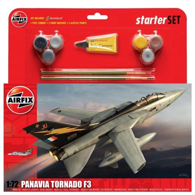 Coffret de démarrage Airfix 55301 Panavia Tornado F3 au 1/72