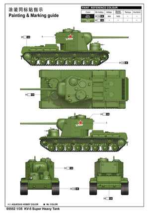 Trumpeter 05552 KV-5 Char super lourd (1/35) – image 3