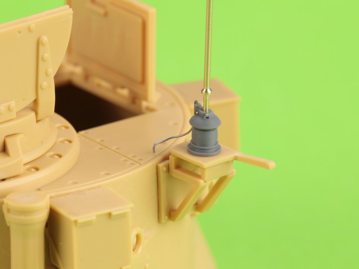 Antenne Master GM-35-056 pour radio britannique WS n° 11 - utilisée sur les véhicules de 1938 à 1942, échelle 1/35 – image 8