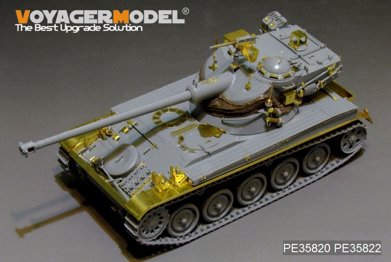 Maquette Voyager PE35820, char léger français moderne AMX-13/75 (avec lance-fumigènes et embase d&amp;#39;antenne inclus), pour maquette TAKOM 2036 au 1/35. – Bild 2