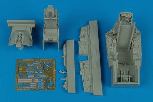 Ensemble de cockpit Aires 4449 F-16C/N Aggressor 1/48 TAMIYA