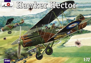 Maquette A-Model 72194 Avion de reconnaissance et de chasse britannique Hawker Hector 1/72