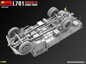 Miniart 35450 L701 Camion cargo allemand 3T 1/35 – image 11