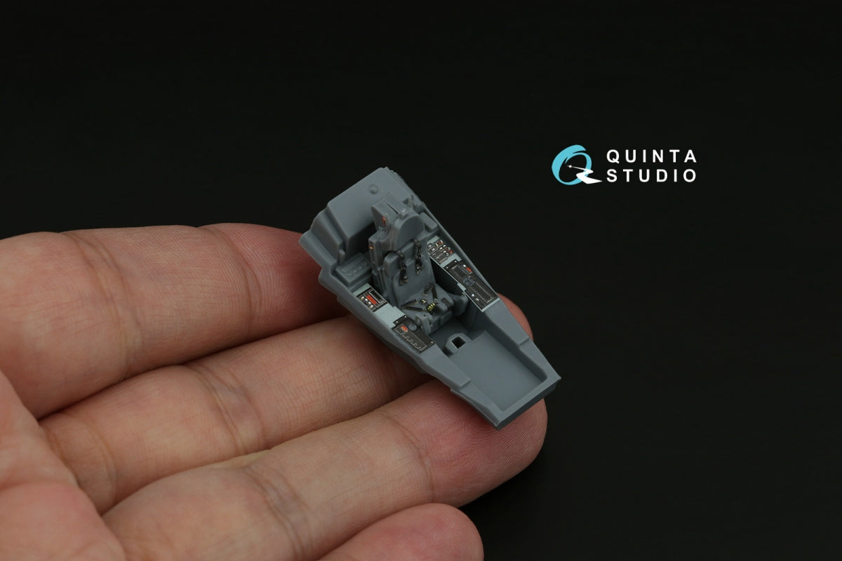 Intérieur imprimé en 3D et coloré sur papier décalcomanie Quinta Studio QD72192 F-35C Lighting II (Italeri) 1/72 – immagine 8