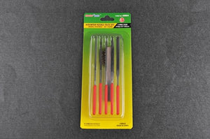 Jeu de limes aiguilles assorties Trumpeter 09964 (denture moyenne) - 3 x 140 mm