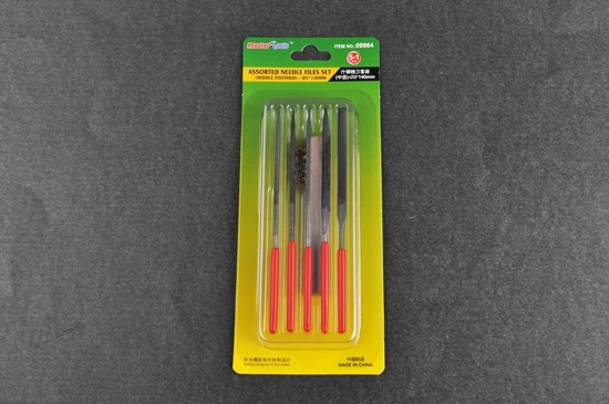 Jeu de limes aiguilles assorties Trumpeter 09964 (denture moyenne) - 3 x 140 mm
