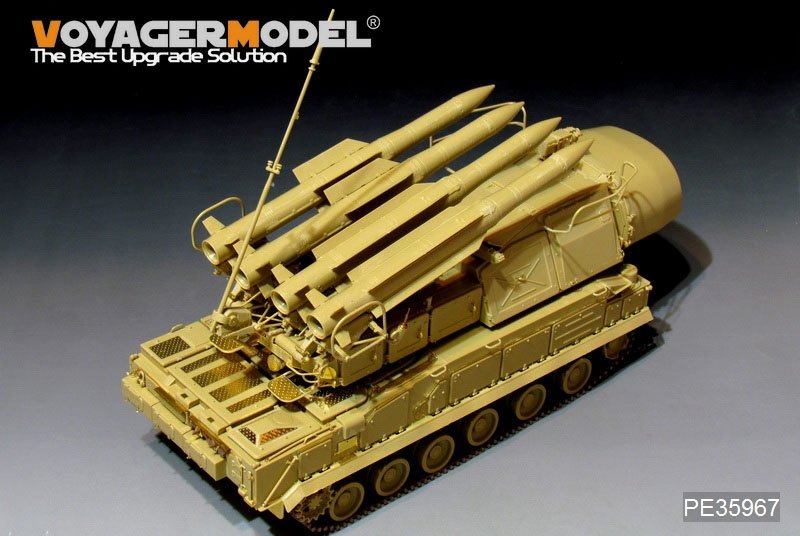 Kit de mise à niveau Voyager Model PE35967 pour le système de missiles de défense aérienne russe moderne 9K37M BUK, compatible avec PANDA PH35033 à l&amp;#39;échelle 1/35. – Bild 5