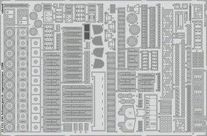 Eduard 53112 USS Arizona partie 6 - superstructure TRUMPETER 1/200
