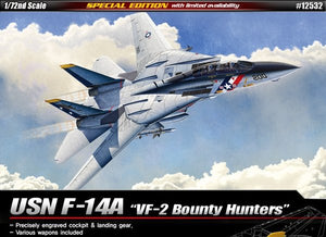 Maquette Academy 12532 F-14A USN VF-2 Bounty Hunters au 1/72