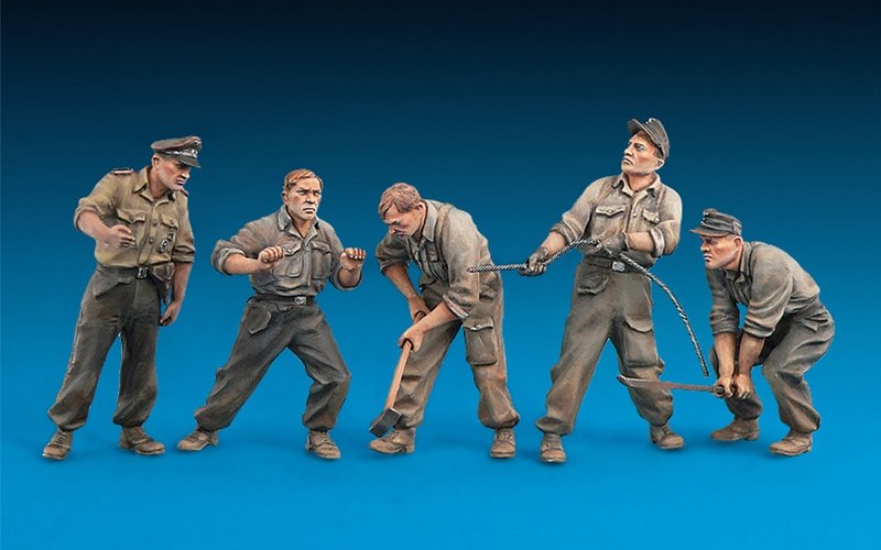 MiniArt 35319 GERMAN TANK REPAIR CREW. SPECIAL EDITION 1/35 – zdjęcie 2
