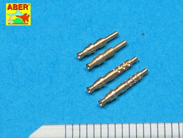 Aber A32003 Jeu de 4 embouts de canon pour mitrailleuses d&amp;#39;avion allemandes MG 17 de 7,92 mm (1/32) – Bild 2