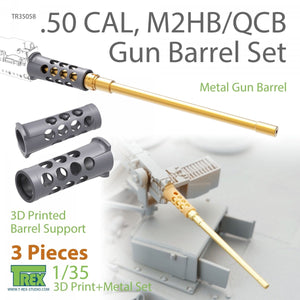 T-Rex Studio TR35058 50 CAL, M2HB/QCB Ensemble de canons pour fusil 1/35