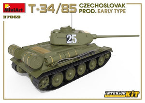 Miniart 37069 T-34/85 Production tchécoslovaque Type précoce 1/35 – immagine 2