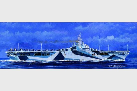 Trumpeter 05736 USS Ticonderoga CV-14 1/700 – image 3
