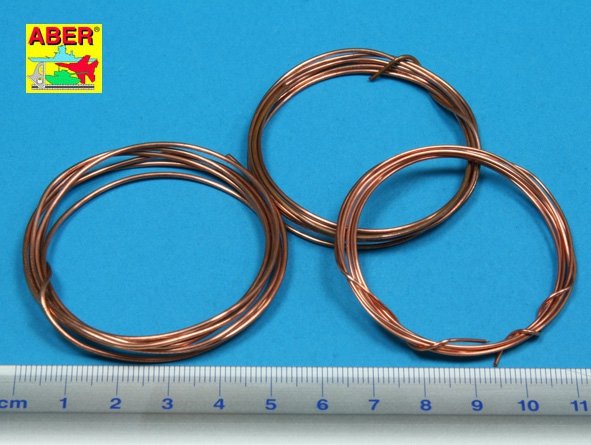 Jeu de fils Aber ADZ-02 (diamètre 0,8 ; 1,0 ; 1,2 mm, longueur 1 m chacun)  – image 2